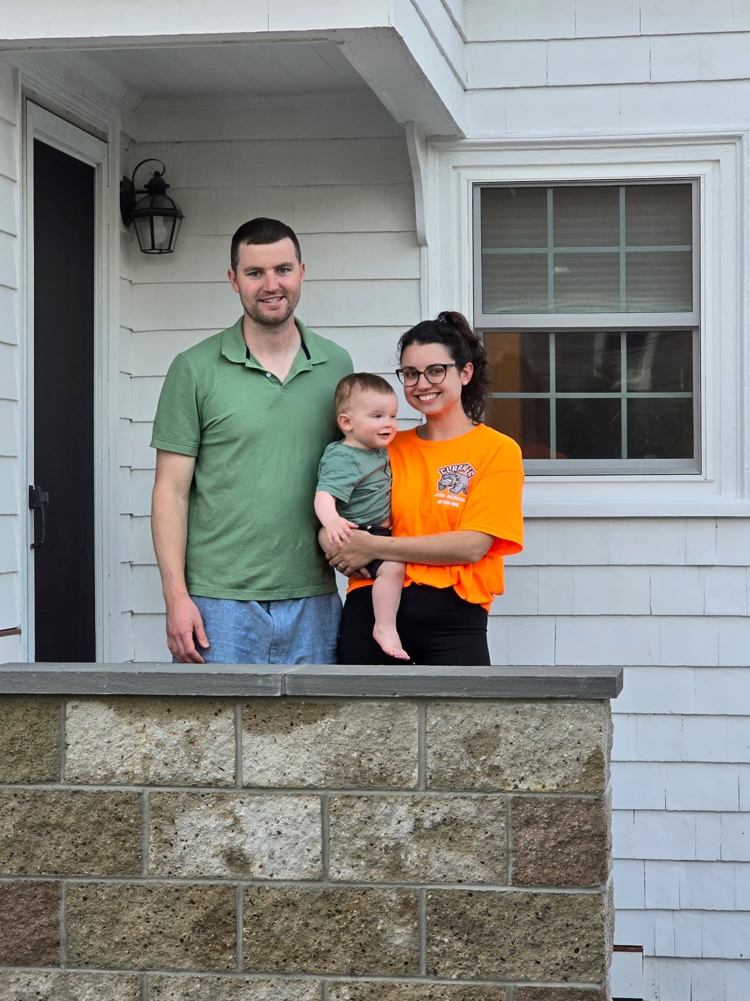 The Clark family, owners and operators of Clark's Junk Removal in Portsmouth, Rhode Island